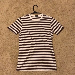 Like New Striped H&M T Shirt Size Extra Small